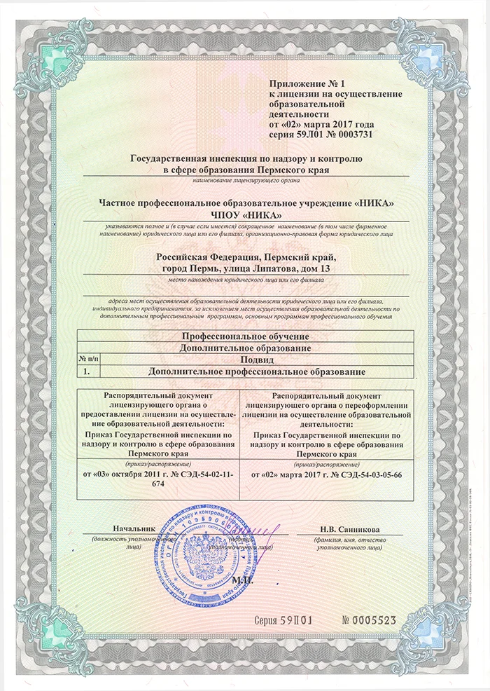 Лицензия 3 - изображение